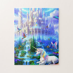 Puzzle Unicornio por Castillo