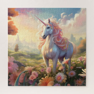 Puzzle Unicornio Rosa