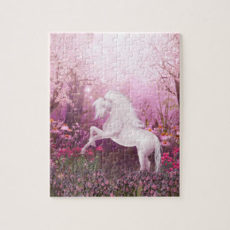 Puzzle Unicornio rosa