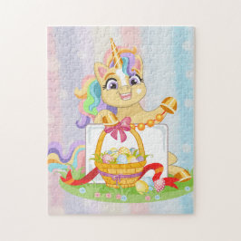 Puzzle Unicornios mágicos de primavera unicornio vacacion
