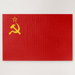 Puzzle Unión Soviética (URSS) (Martillo y esquisto comuni