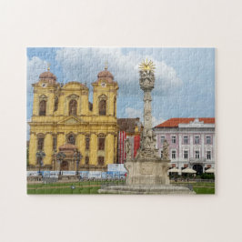 Puzzle Union Square (Plaza Unirii), Timisoara, Rumania