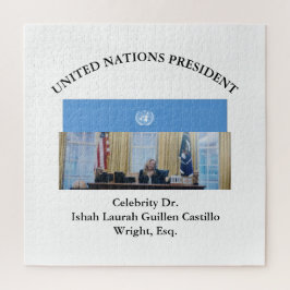 PUZZLE #UNITEDNATIONSPRESIDENT DR. #LAURAHCASTILLOS ESQ.