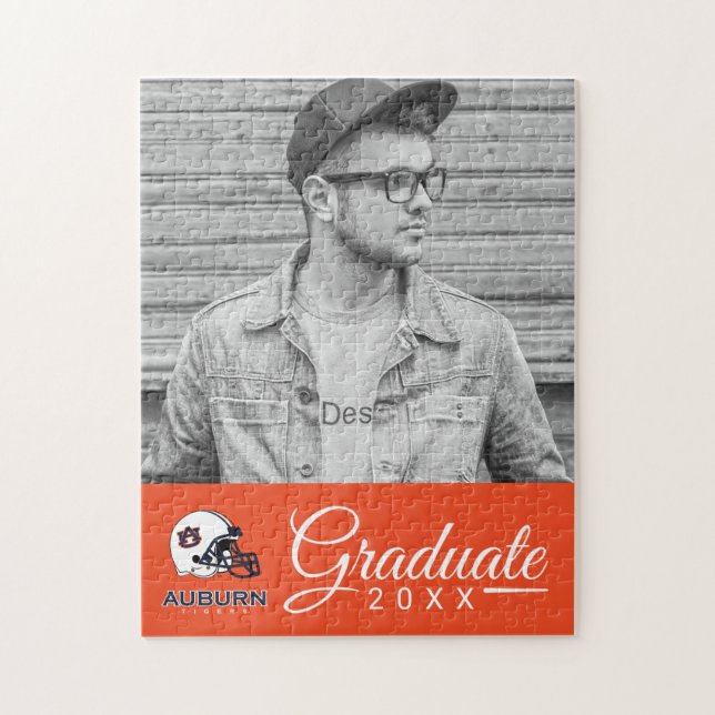 Puzzle Universidad Auburn | Auburn Football (Vertical)