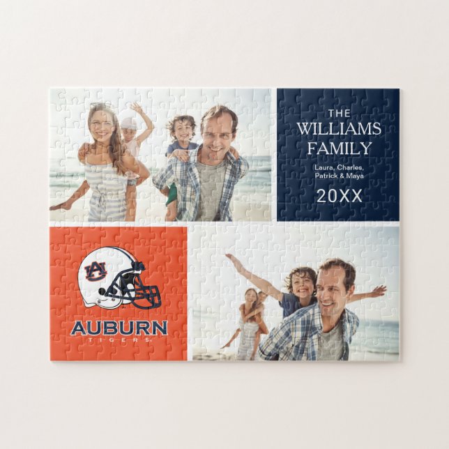 Puzzle Universidad Auburn | Auburn Football (Horizontal)