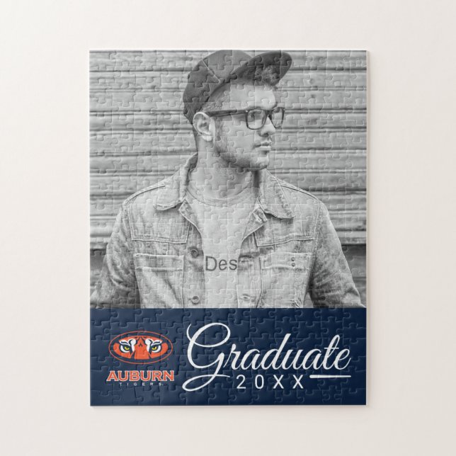 Puzzle Universidad Auburn | Tigres de Burro (Vertical)