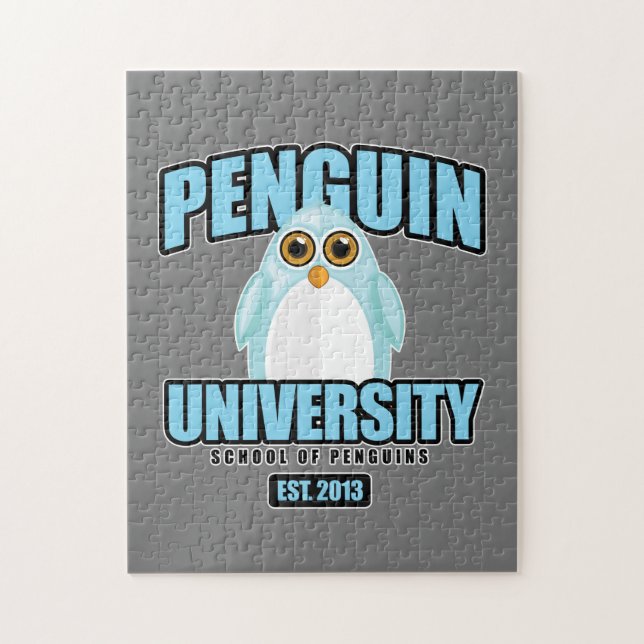 Puzzle Universidad Penguin - Azul (Vertical)