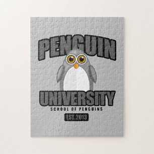 Puzzle Universidad Penguin - Gris