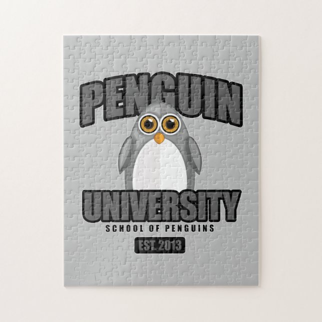 Puzzle Universidad Penguin - Gris (Vertical)