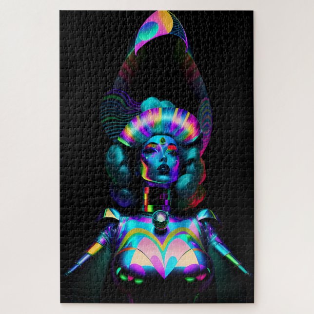 Puzzle Unseen Beauty Queen (Vertical)