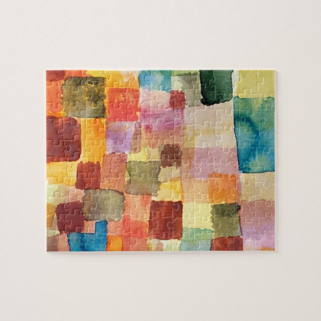 Puzzle Untitled (1914) by Paul Klee (Horizontal)