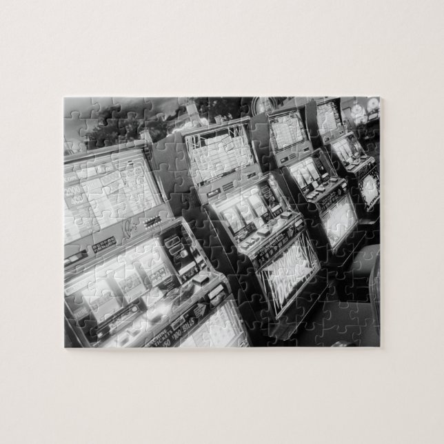 Puzzle USA, Nevada, Las Vegas: Máquinas tragaperras de Ca (Horizontal)