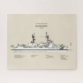Puzzle USCG Cutter Hamilton whec-715 - SBD