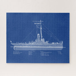 Puzzle USCG Cutter Modoc wpg-46 - ABD