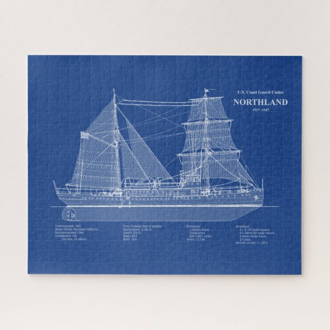 Puzzle USCG Cutter Northland wpg-49 - ABD (Horizontal)