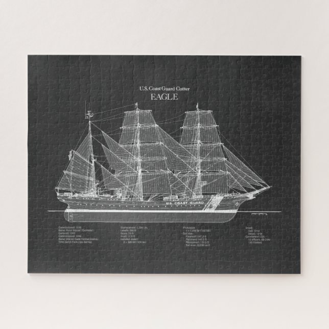 Puzzle USCGC Eagle wix-327 - PD (Horizontal)