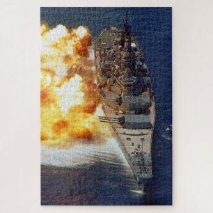 Puzzle USS Iowa Firmando