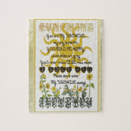 Puzzle Usted es mi sol