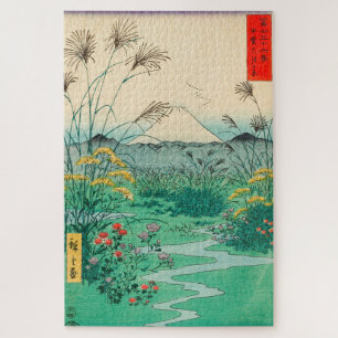 Puzzle Utagawa Hiroshige - Llanura de Otsuki en la provin