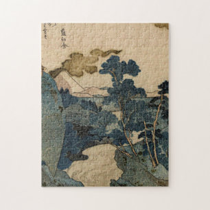 Puzzle Utagawa Kuniyoshi - Una vista nocturna de Fuji