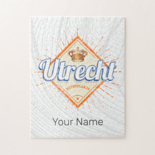Puzzle Utrecht Países Bajos City Dutch Vintage Souvenir