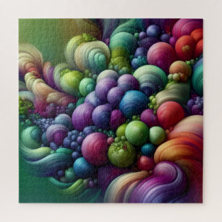 Puzzle Uvas Abstractas