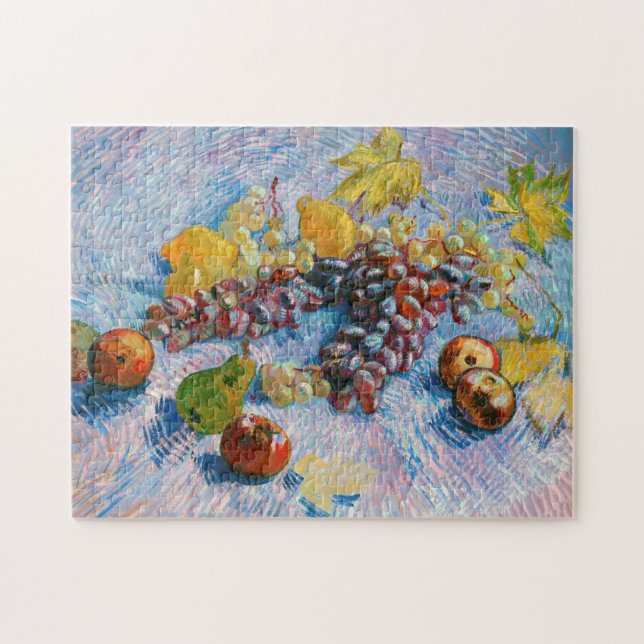 Puzzle Uvas, leones, peras y manzanas, Van Gogh (Horizontal)