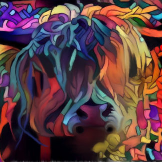 Puzzle Vaca Highland de Escocia