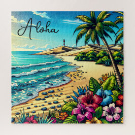 Puzzle Vacaciones de Aloha en el Océano Tropical