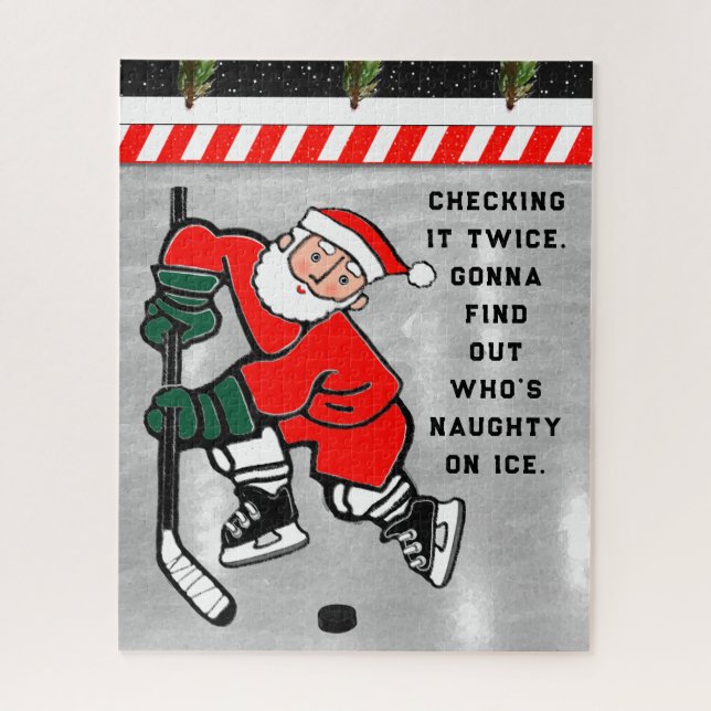 Puzzle Vacaciones de Hockey (Vertical)