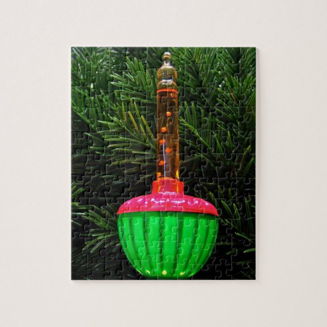 Puzzle Vacaciones de la luz de burbujas brillantes (Vertical)