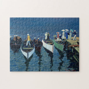 Puzzle Vacaciones en el Hudson George Luks