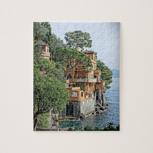 Puzzle Vacaciones en Italia - Portofino - 8x10 - 110 pcs (Vertical)