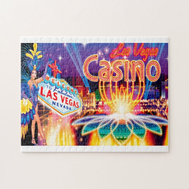 Puzzle Vacaciones en Las Vegas (Horizontal)