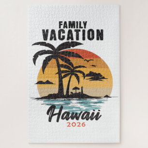 Puzzle Vacaciones Familiares Hawái 2026 Tropical