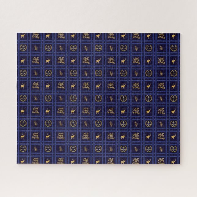 Puzzle Vacaciones felices de abogados - Escalas de Navida (Horizontal)