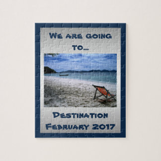 Puzzle Vacaciones personalizadas de la sorpresa