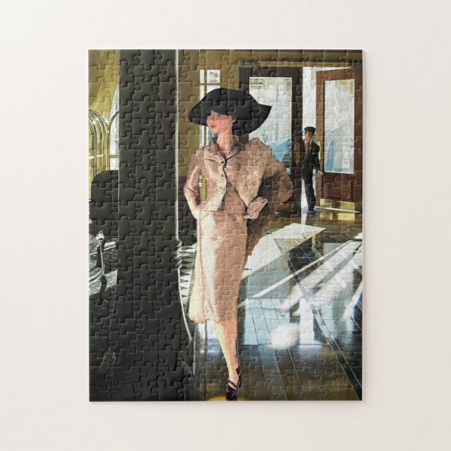 Puzzle VACACIONES VIRTUALES DE VEDAS, Driskill Hotel2, Au (Vertical)