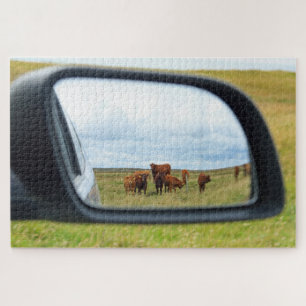 Puzzle Vacas en el espejo