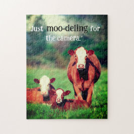 Puzzle Vacas en pastoreo