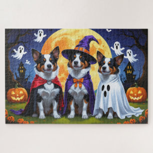 Puzzle Vacuna australiana de perros de ganado calabaza Ha