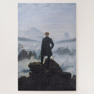 Puzzle Vagador por encima del mar de niebla
