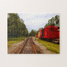 Puzzle Vagones de mercancías Goodspeed.