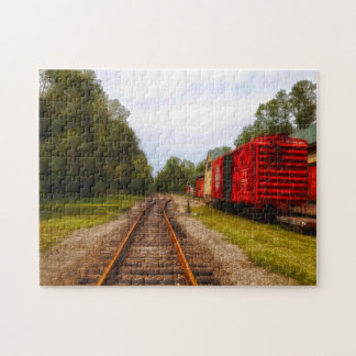 Puzzle Vagones de mercancías Goodspeed.