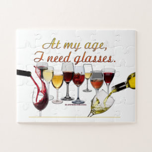 Puzzle Vajilla de vino para beber de SlipperyJoe's juego