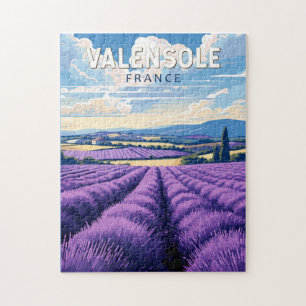 Puzzle Valensole Francia Viajes arte Vintage