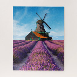 Puzzle Valensole Lavender Fields Provence Francia