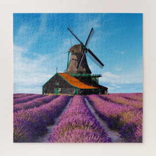 Puzzle Valensole Lavender Fields Provence Francia
