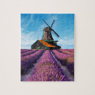 Puzzle Valensole Lavender Fields Provence Francia