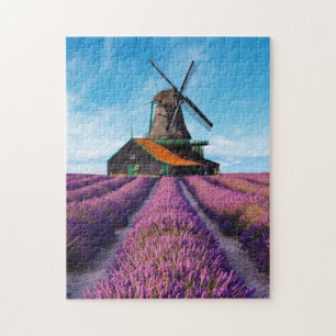 Puzzle Valensole Lavender Fields Provence Francia